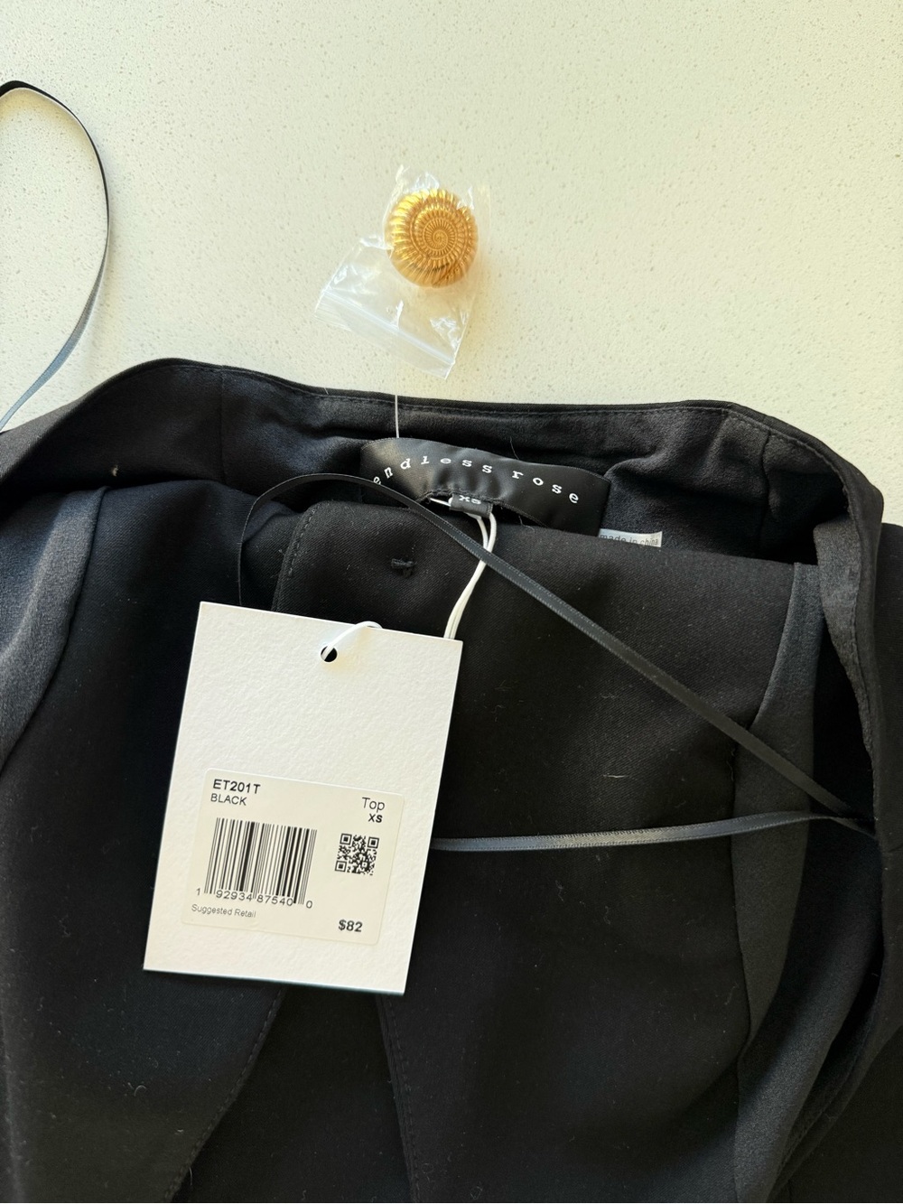 NWT ENDLESS ROSE HALTER TOP - Picture 4 of 4